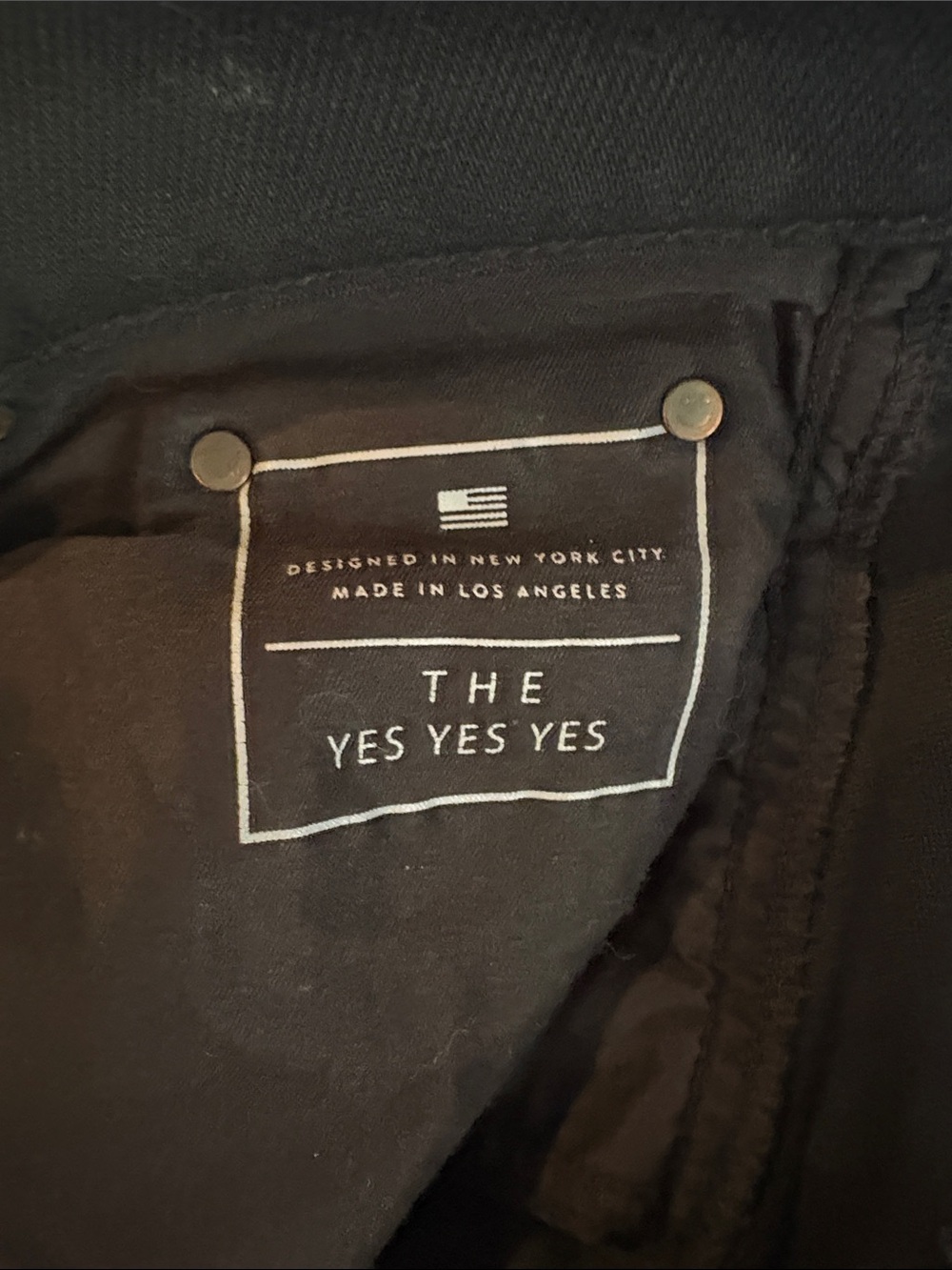AYR Yes Yes Yes Straight Leg Jeans Black - Picture 3 of 6